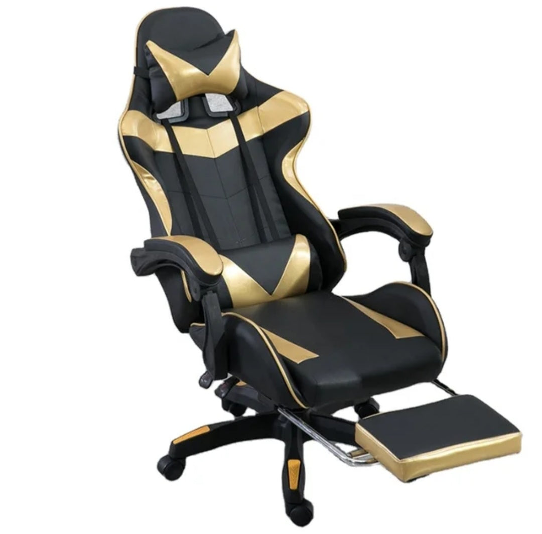 Chaise fauteuil de bureau gamer gaming relaxant, repose-pied, réglable –  ZENYKS